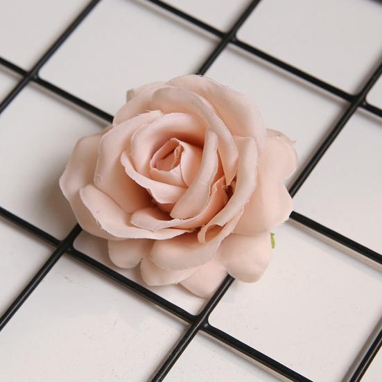 2 шт. 7 см искусственная голова розы красочные реалистичные многоразовые неувядающие DIY домашний офис свадебные украшения маленький цветок из искусственного шелка для взрослых секс-одежда