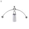 Metal Weightlifter Tumbler Office Desk Kinetic Balance Decompression Home Decor