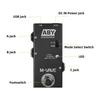 Duangu ABY Line Selector AB Switch Mini Guitar Effect Pedal True Bypass Guitar Bass Pedal AB Box - ABY Channel Switch, Mini Guitar Effect Pedal