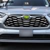 For Toyota Highlander Kluger Hybrid XU70 -2025 2026 Front Center Grille Racing Grill Molding Trim Accessories Car Styling