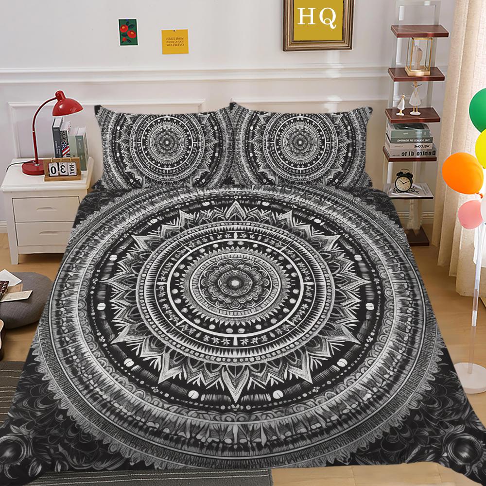 Домашние комплекты постельного белья, наволочка из микрофибры с принтом, пододеяльники для подростков, мужской двойной размер, домашний текстиль высокого ранга