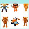 Lovable Dog Man Plush Toy With Colorful Designs And Charming Cartoon Features