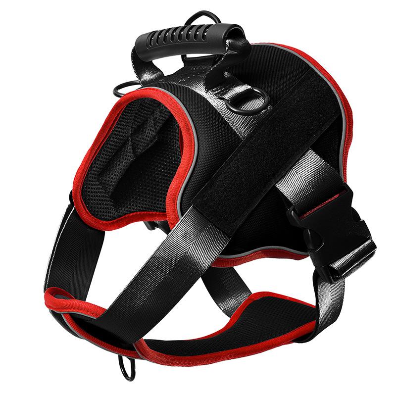 Поводок для собак для больших, средних и маленьких собак, нагрудный ремень, удобный и дышащий, светоотражающий поводок для собак для ночного ношения, товары для животных