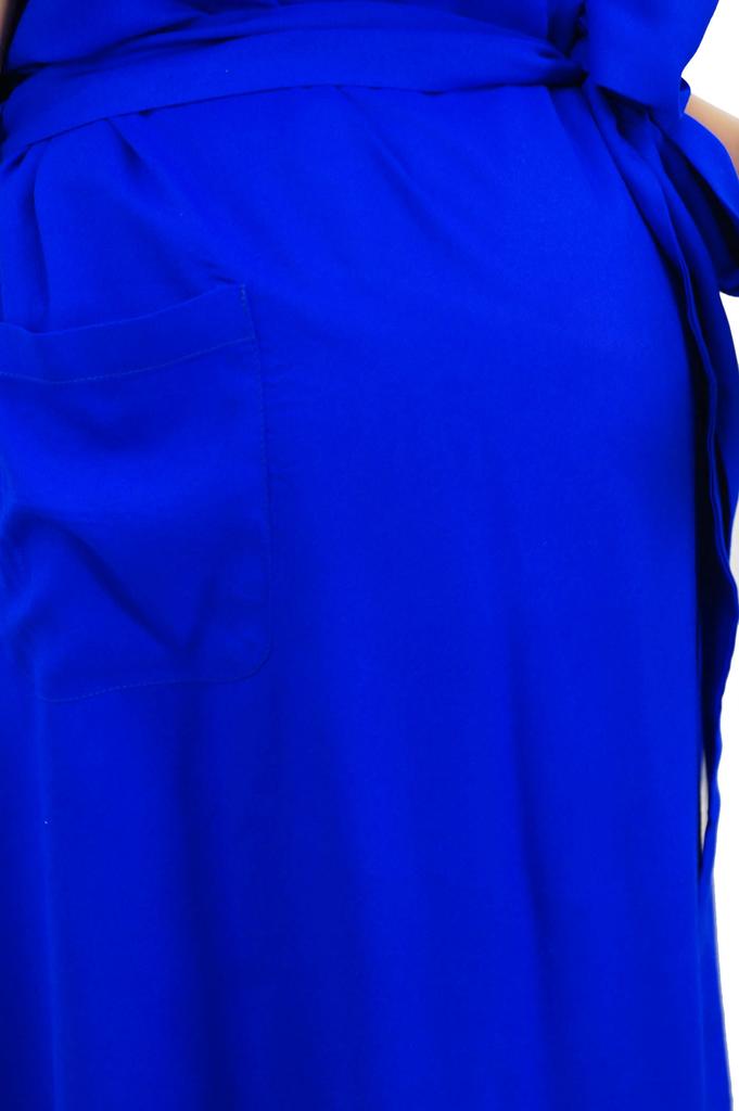 Bimba Maternity Robe Nursing Coverup With Side Shoulder Buttons Baby Shower