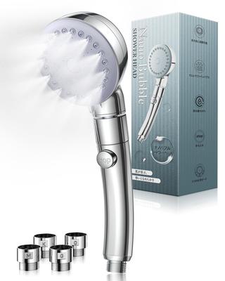 Душевая головка Benlera Micro Nano Bubble Premium Angle Водосберегающая душевая головка Water Stop at Hand 3-ступенчатый режим Ультрамелкопузырчатая душевая головка Pore Care