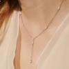 BSWAN 25SS Y Double Pearl_Necklace