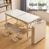 Outdoor Aluminum Folding Table and Chairs Set
