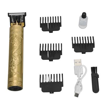 Электрический триммер для волос, набор для стрижки, регулируемая длина, многофункциональный триммер для бороды