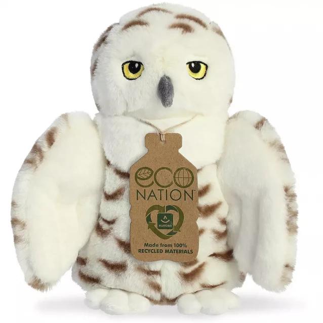 Мягкая игрушка Аврора - ЭКО Снежная сова, 20 см