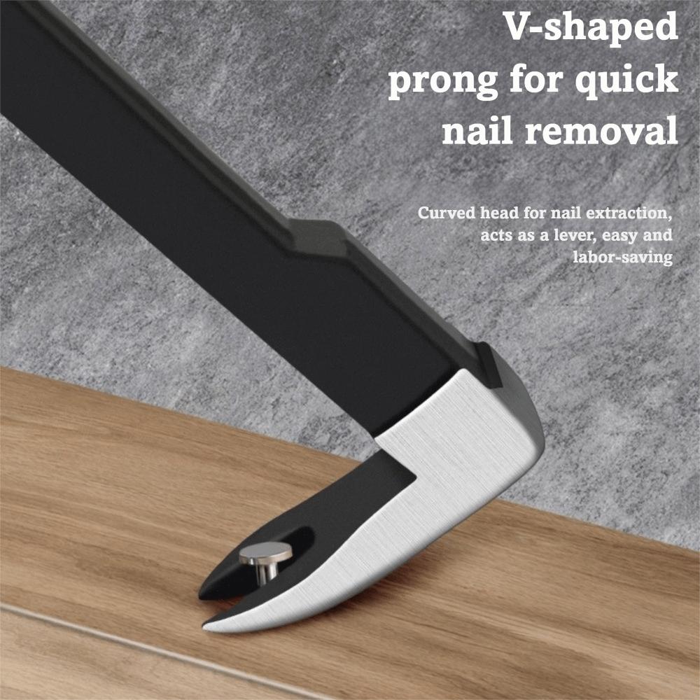 V Shaped Cats Paw Steel Nail Extractor Heavy Duty Nail Puller for Home Woodworking Tools