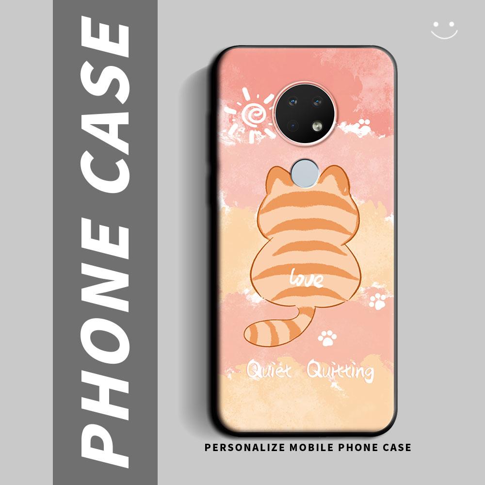 For Nokia 7.2 6.3 6.2 5.4 5.3 5.4 Case Cartoon Cute Flower Shockproof Silicone Soft Phone Case For Nokia 3.4 2.4 1.4 Back Cover