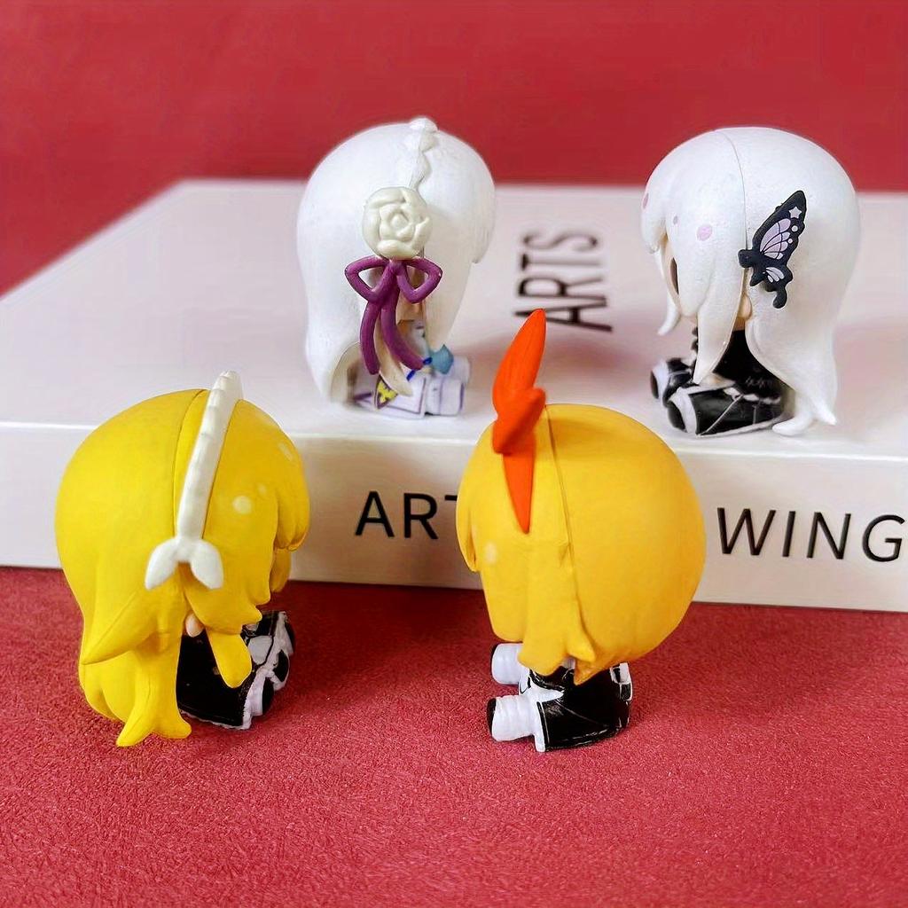 Дизайн Анимации Фигурка Рам Эмилии Очаровательные Статуэтки Рем из Re Zero Начинающая Жизнь в Другом Мире Скульптура Фигурка Японской Анимации Декор для Дома