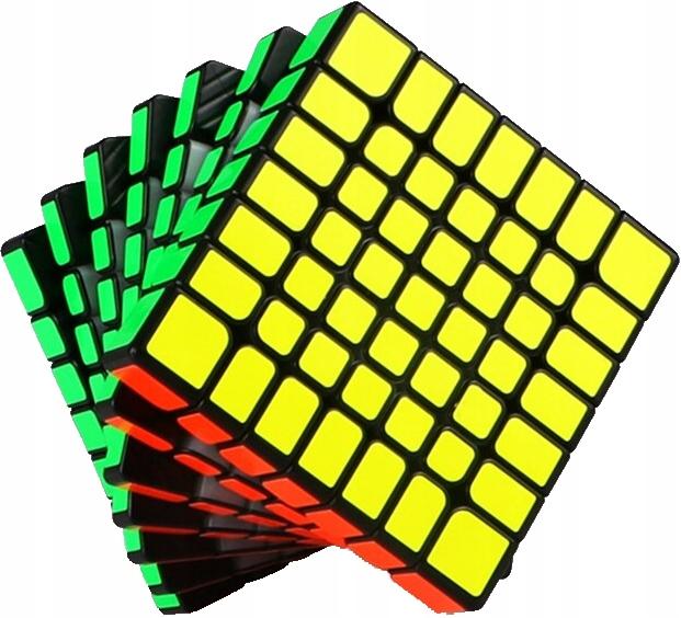 Moyu black 7x7x7