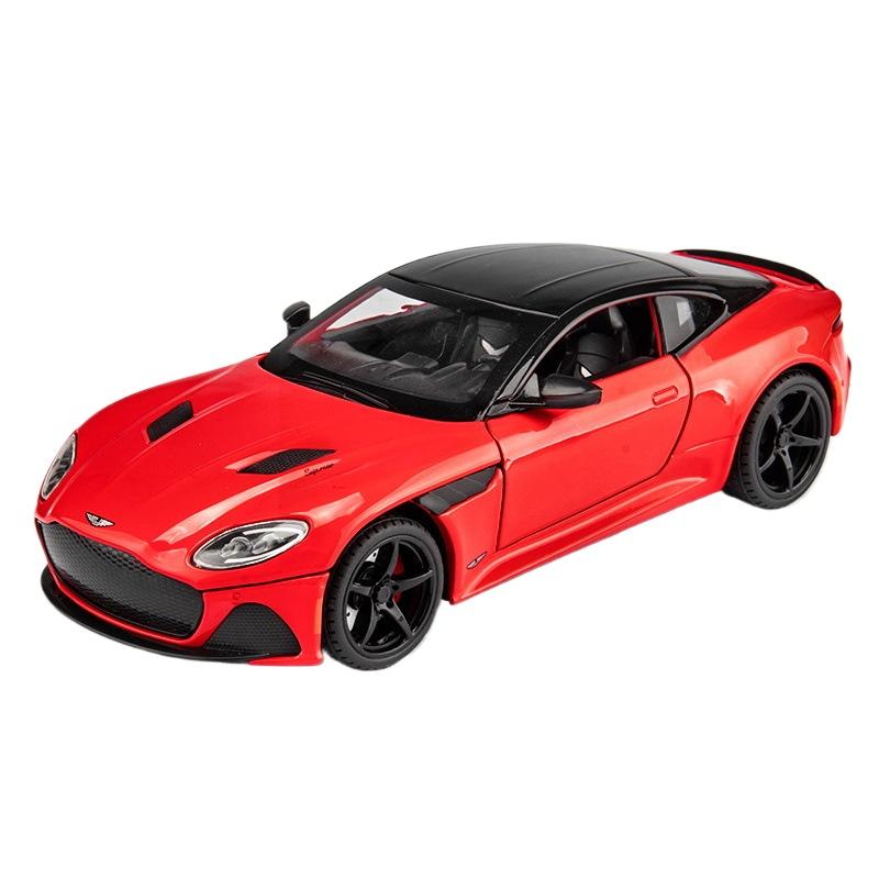 1/22 Aston Martin DBS Superleggera Сплав Спортивный Автомобиль Литые и Игрушечные Транспортные Средства Металлическая Модель Автомобиля Симуляция Коллекция Игрушки Подарок