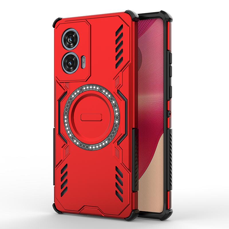 KEYSION Полый чехол для отвода тепла для Motorola Edge 50 5G 50 Neo Магнитное охлаждение Ударопрочный чехол для телефона для Edge 50 Fusion