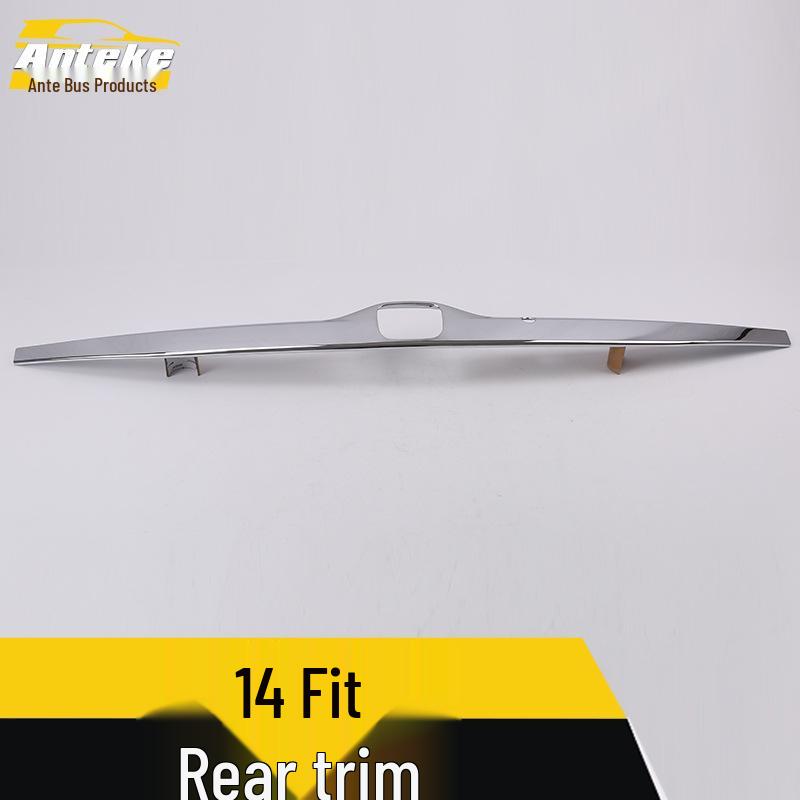 Compatible Rear Trim and Trunk Protective Decorative Strip for 14 Fit Models