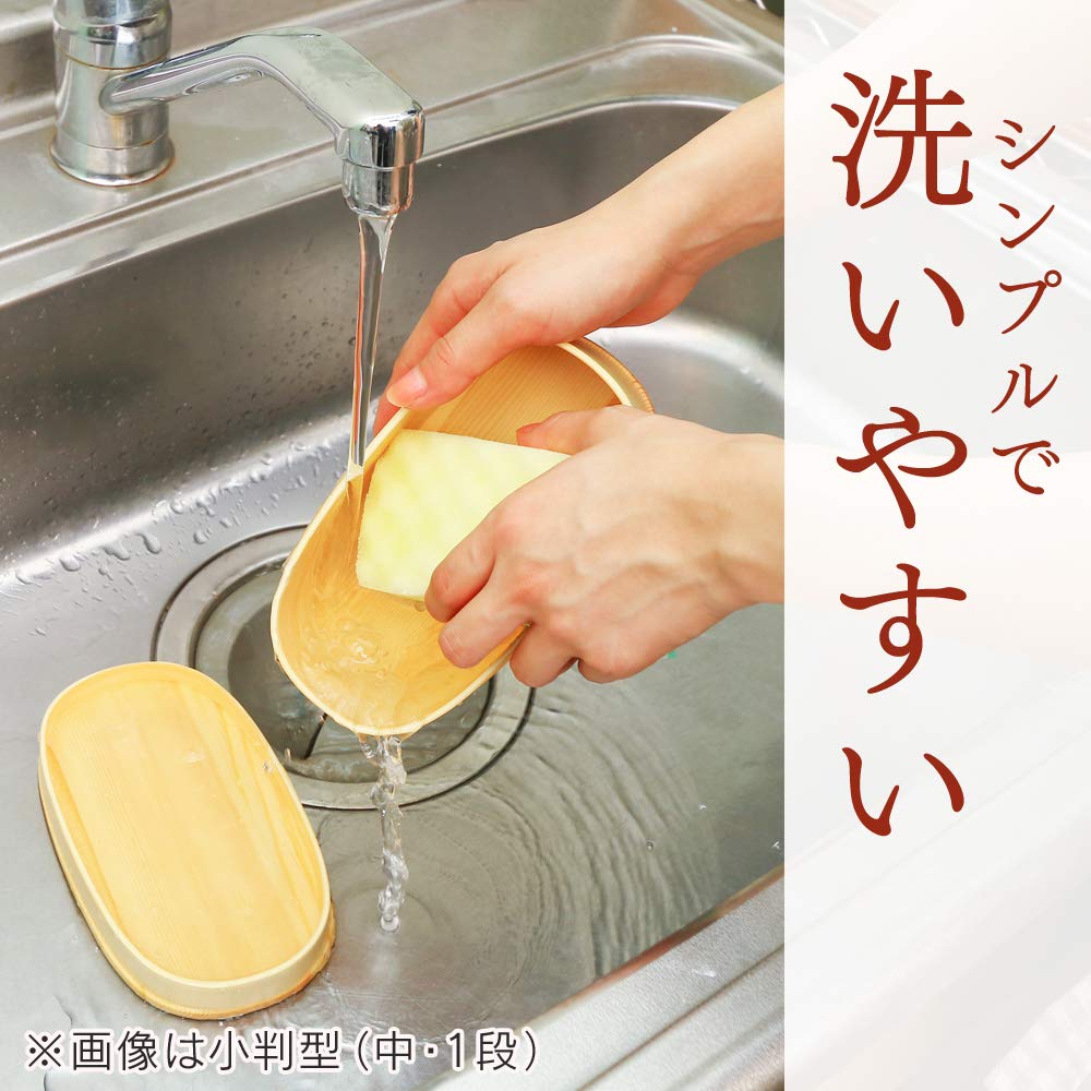 Ланч-бокс Nakashige International Коричневый BDH023A 19×13×7.5