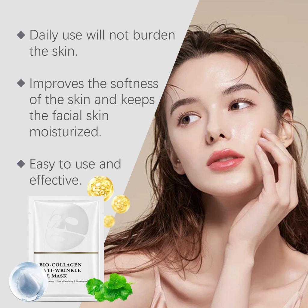 Collagen Facial Mask Moisturizes And Mildly Nourishes Facial Skin 1ml