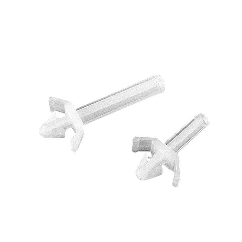 KSS PS Series Nylon PC Board Standoffs, Fire Rated 94V2, White, 100 pcs per Bag