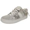 UGG Cali-Low Ii Spillseam Leather Lace-Up Round Toe Low-Top Sneakers Men Sneakers White 1094474-WHT