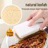 Newcomer Exclusive: Non-Stick Wood Pulp Cotton Loofah Scouring Pad - Double-Sided Kitchen Dishcloth