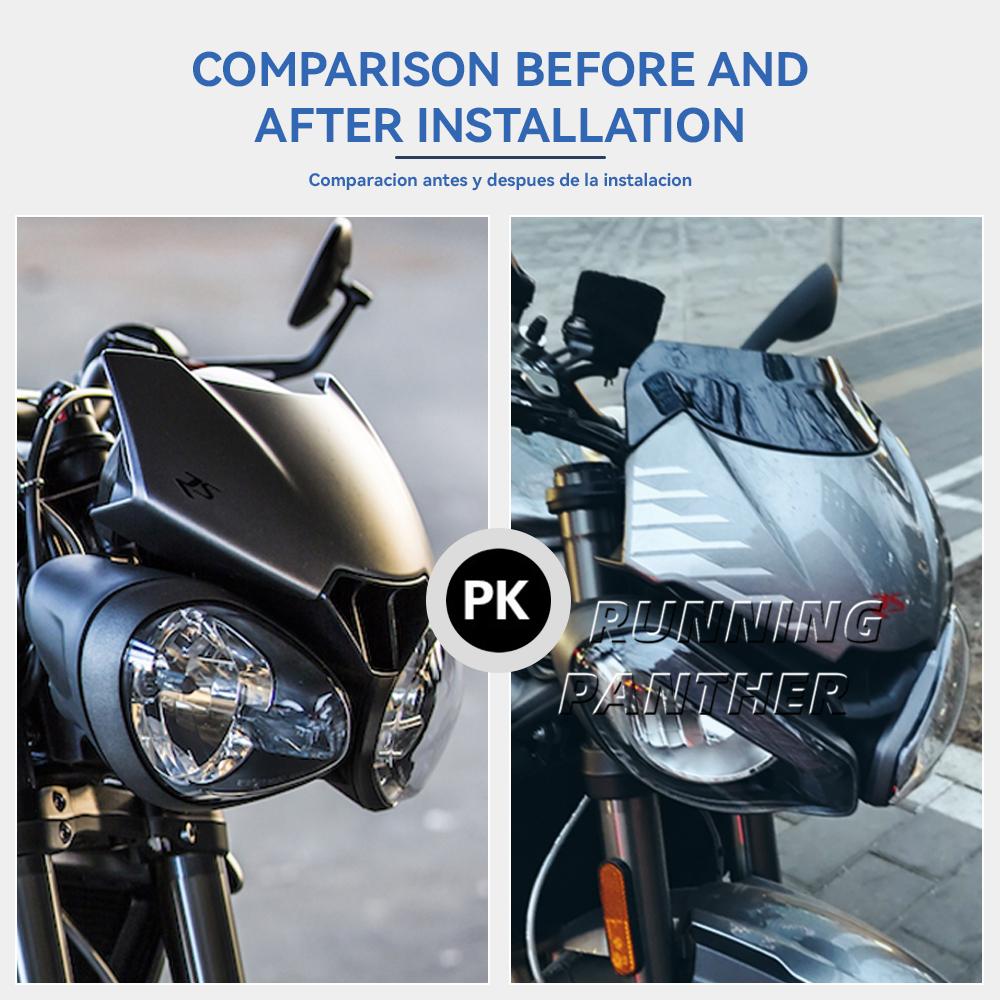 For Street Triple S660 S 660 765 S RS R 765RS 765R 765S 2020 - 2022 Motorcycle Front Windscreen Windshield Wind Deflector Screen