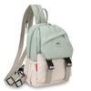 Women's Multifunctional Shoulder Chest Bag, Convertible Small Backpack & Crossbody Fanny Pack, Lightweight Nylon Purse