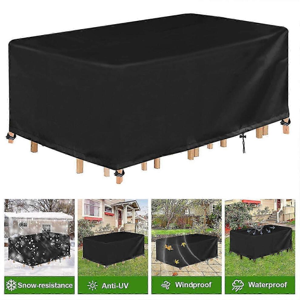 122*59*71cm Oxcompatible withd Cloth Furniture Cover Outdoor Garden Furniture Cover Dustproof Windproof Waterproof Cover Garden Furniture Cover