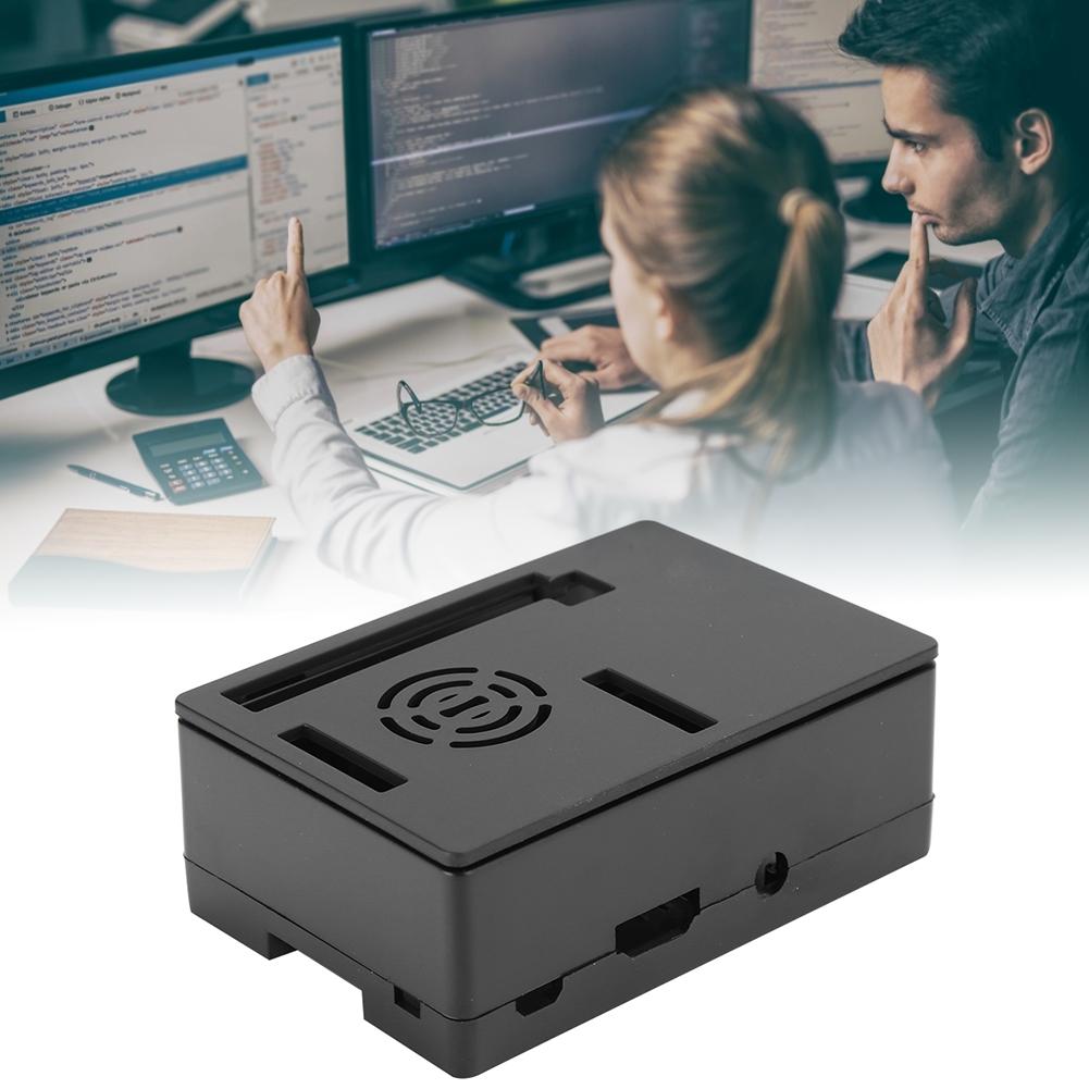 Чехол для Raspberry Pi 4 Корпус для RPi 4B Сенсорный экран с вентилятором Компьютерные аксессуары(случай