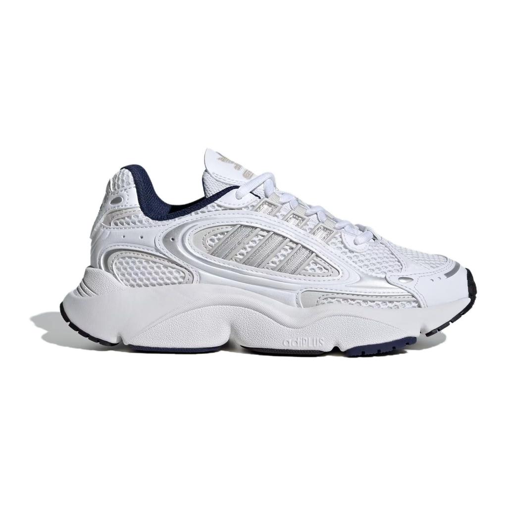 Adidas Ozmillen J White Navy Детские кроссовки Cloud-White Grey-One Bright-Blue ID0694