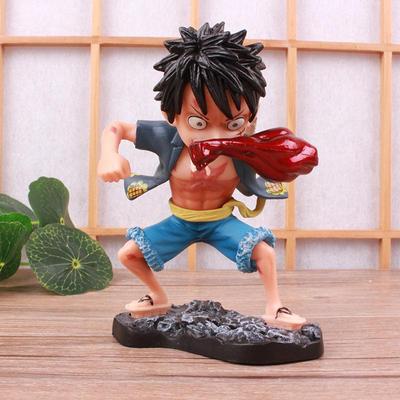 Аниме One Piece вокруг превратился в модель Луффи, рисунок, мультяшный декор для стола, украшение в подарок