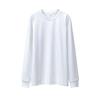 Men S Solid Long Sleeve T Shirt Cool Breathable Ribbed Cuff Casual Top