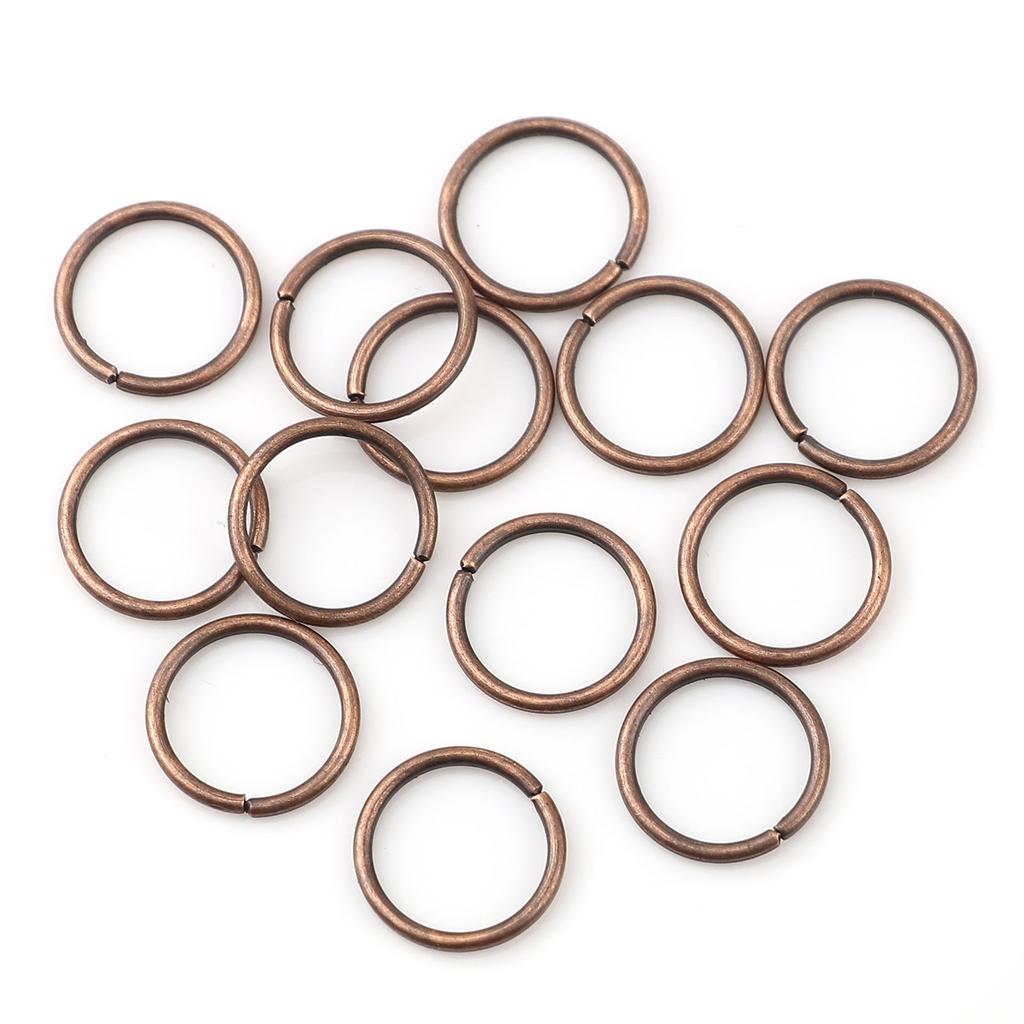 200 PCs/Set Multi-size Multi-Color Iron Based Alloy Open Jump Rings Findings Circle Ring for Making Jewelry DIY 3-12mm Wholesale