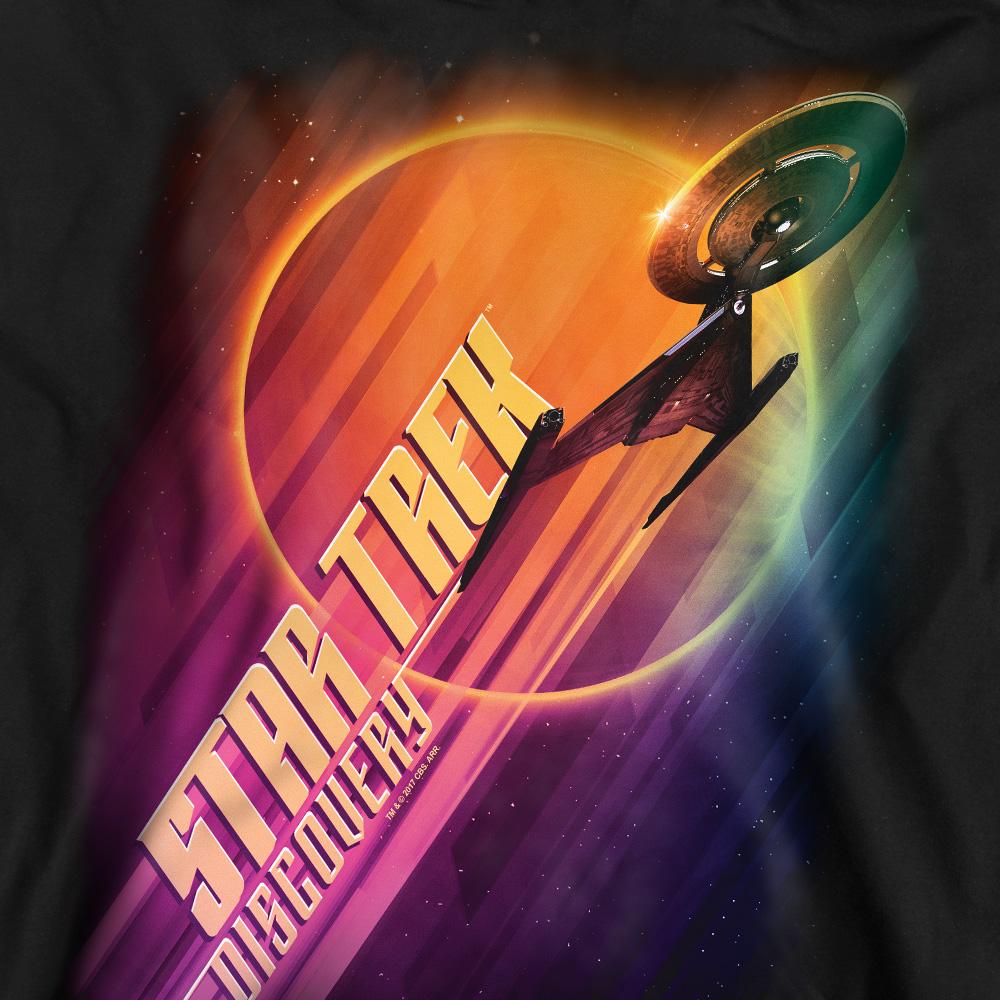 Звездный путь: Discovery Унисекс Взрослый Свитшот Ascent