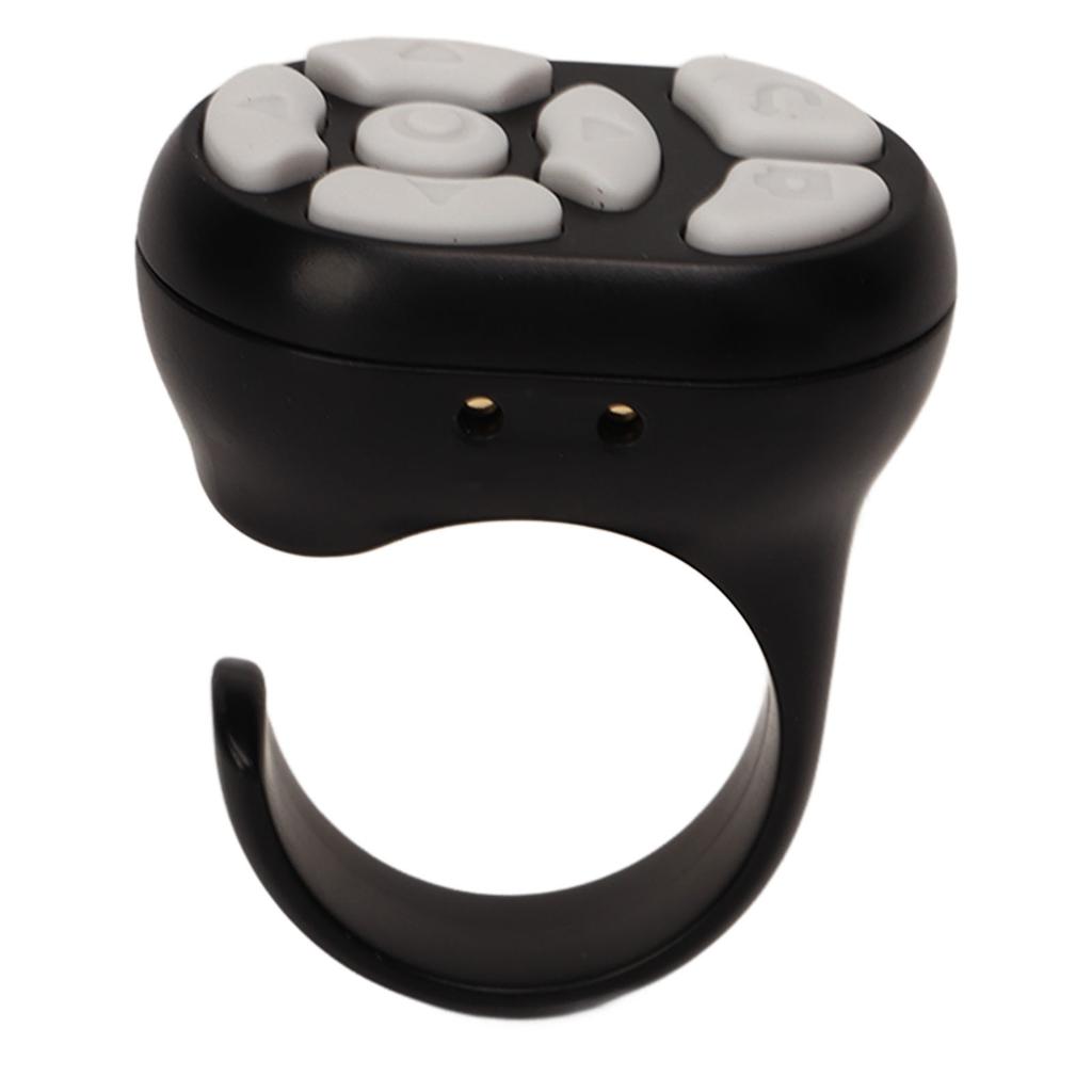 Remote Control Scrolling Ring Bluetooth APP Page Turner Camera Remote Shutter Selfie Button with