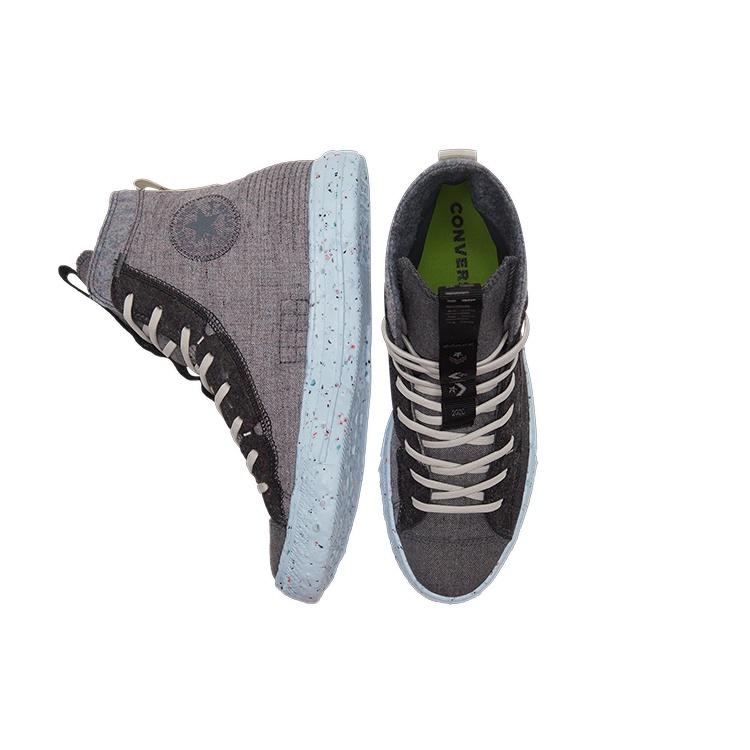 Converse Кеды Chuck Taylor All Star Crater High 'Черный Светло-серый' Мужские 169418C