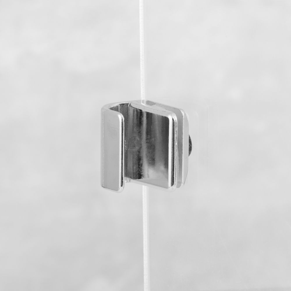 No Drilling Board Support Plank Clip Glass Clamp Glass Door Handle Door Clips Cabinet Drawer Pull