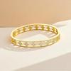 2026 Four-leaf Clover Bracelet Women's Hollow Design High-end Flower Bracelet Full of Diamonds Kaleidoscope Bracelet Versatile Jewelry