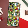 Cartoon Cockatiel Collage Case For iPhone 13 Pro Max 16 15 11 12 14 17 Pro Max mini 15 16 Plus 16e 17 Air Back Cover