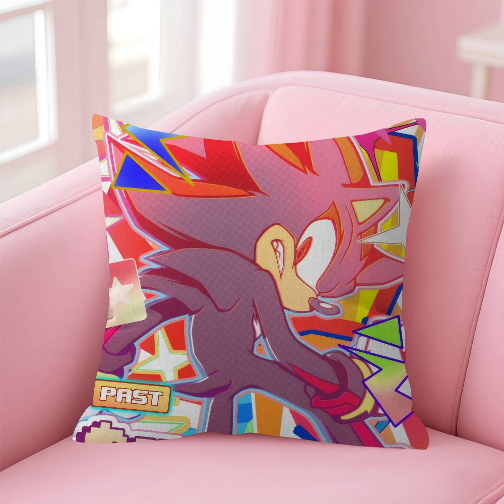 Anime SSuper SSonics Cushion Cover 30x50 Polyester Sofa Cushions Decorative Throw Pillows Home Decoration Pillowcover