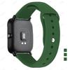 Sport strap For Amazfit GTS-GTR-4-3-2-2e-Mini-Pro-stratos 2 3 Silicone Bracelet for Amazfit bip-U-S-3-pro 20mm 22mm Watchband