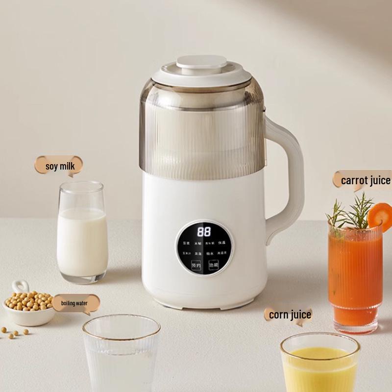 Good Wife Silent Multifunctional Soy Milk & Juice Maker - Mini Household Automatic Appliance with Filter-Free Design.