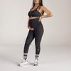 Adidas Stella McCartney M Tight однотонные леггинсы с логотипом и высокой талией, спортивные леггинсы женские, черные HG6844