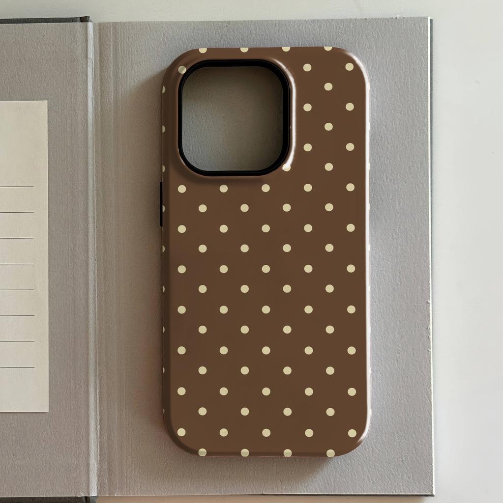 Роскошный Чехол для телефона Ins Berry Dot Hot для iPhone 17 16 15 14 13 12 11 X XS XR XSMAX 7 8 Air Pro Max Plus Роскошная Двухслойная Крышка