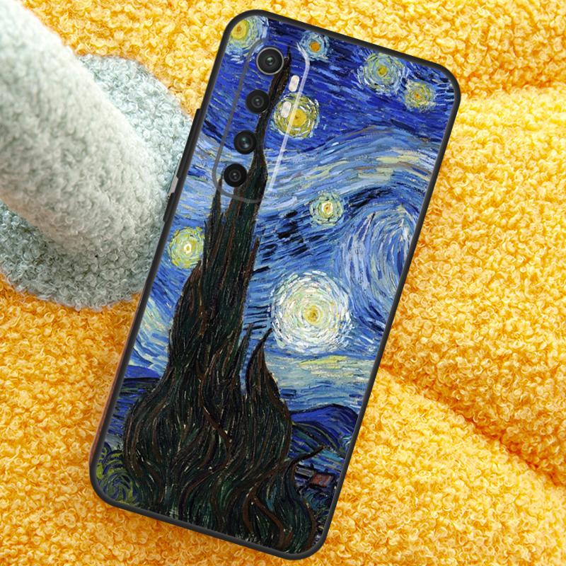 Van Gogh Starry Sky Case For POCO X3 X4 X5 F5 Pro M5s C40 F4 GT F3 Cover For Xiaomi 12T 11T Pro 12 13 Lite 12X