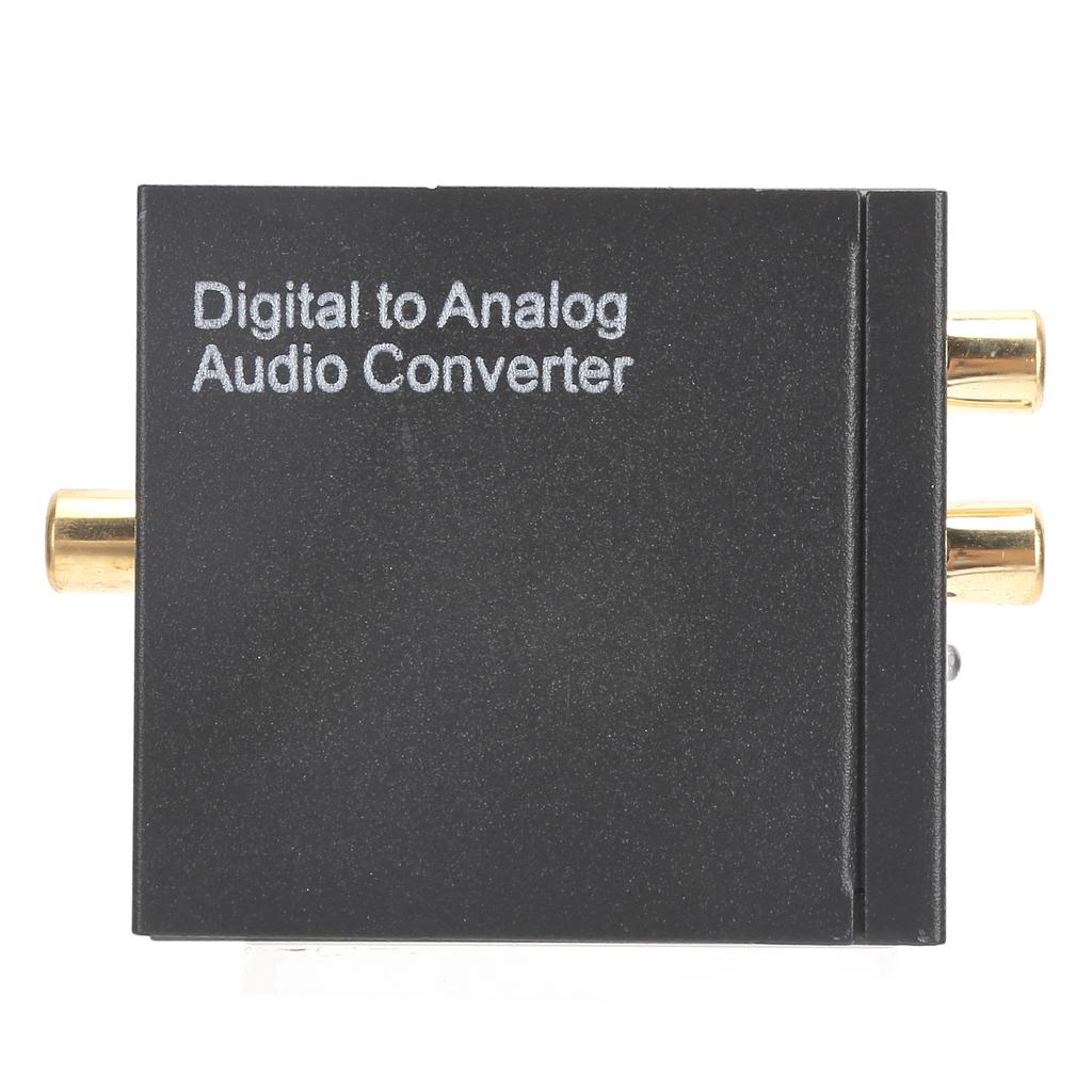 3.5mm Audio Adapter Digital Optical Coaxial To Analog RCA L R Converter for Home Professional Audio Switching(Host USB