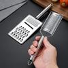 Stainless Steel Lemon Zester Cheese Grater Heavy Duty Kitchen Tools for Parmesan Chocolate