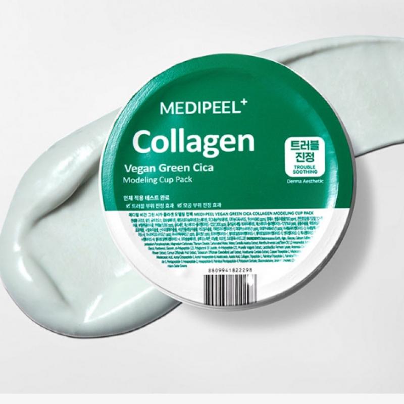 Medi Peel Vegan Green Cica Collagen Modeling Cup Pack 28 г 1 порция 