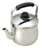 Waco Trading Kettle Silver 255 X 185 X 255mm Wide Mouth 3.2L IH Compatible Stainless Steel Elmers H-2042