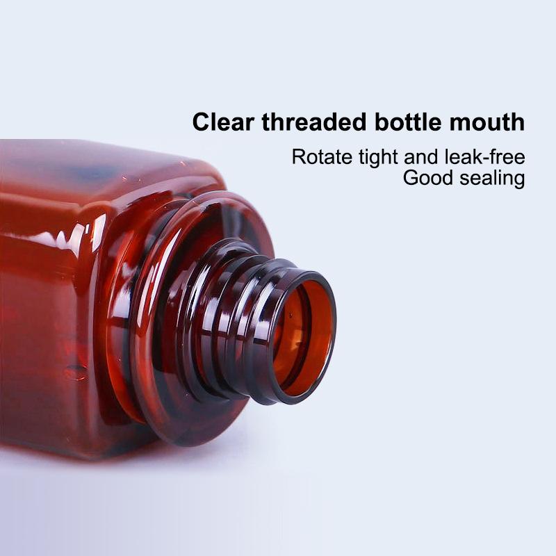 1 шт. Пустой флакон-спрей 30/50/70/100/120 мл, флакон с дозатором, коричневый, для защиты от света, контейнер для жидкой основы, крема для глаз, косметики